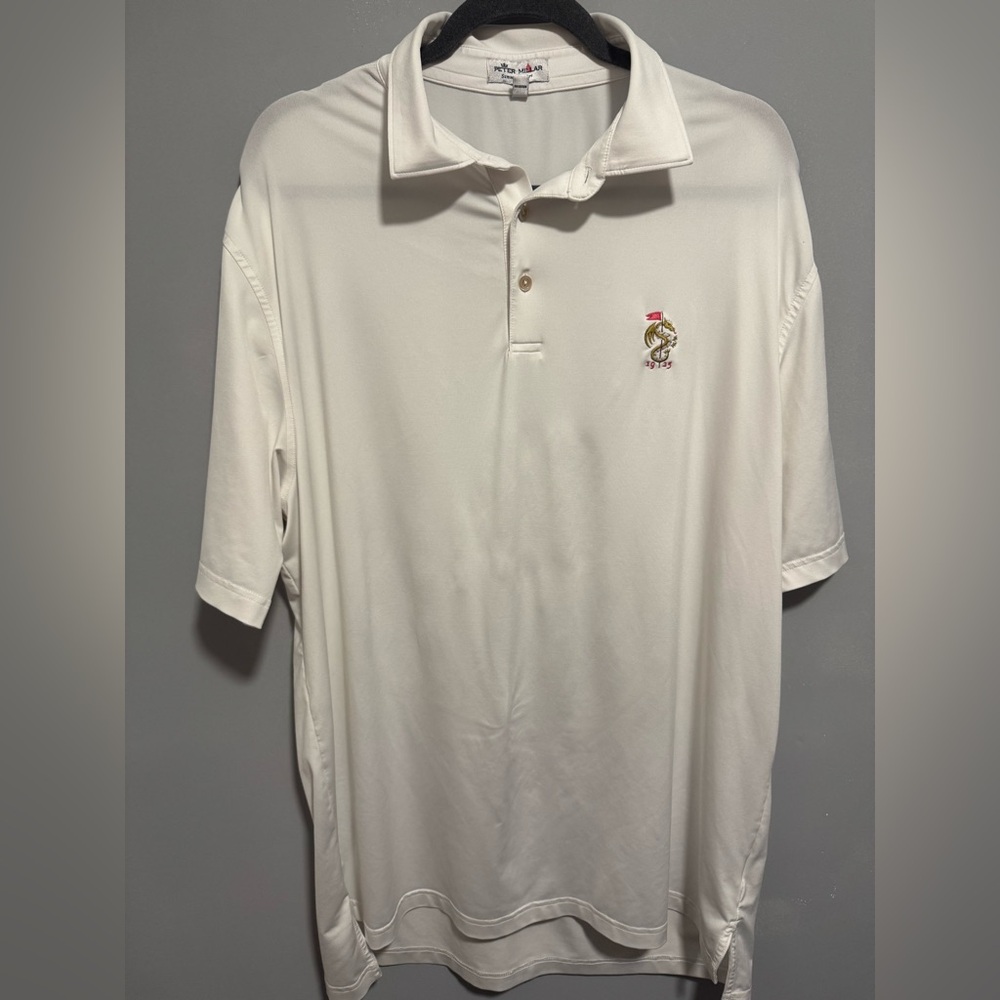 Peter Millar- Monterey Peninsula Country Club Summer Comfort Polo Shirt. Size L
